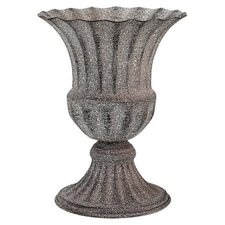 Hautausmaamaljakko Hautausmaa-uurna Istutusastia Rauta Hautausmaamaljakko Metallinen Kukkateline Hautausmaaruukku