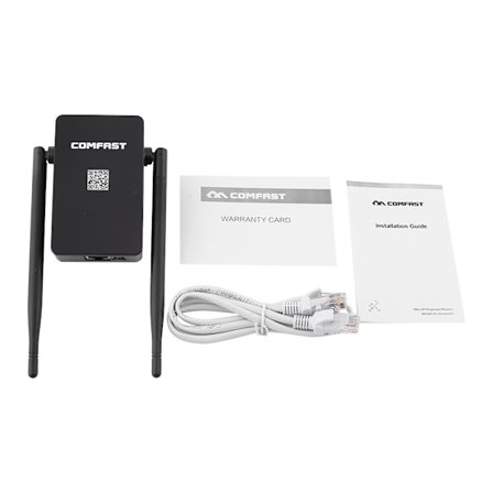 300M trådlös WiFi-räckviddsförstärkare AP-router Repeater Extender Booster Network Signal Amplifier