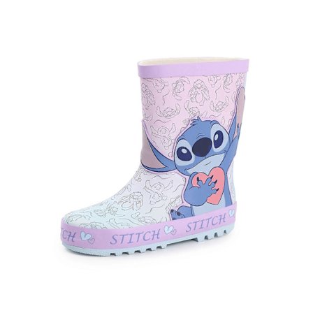 Disney x Lilo & Stitch tyttöjen kumisaappaat ilman kahvoja, violetti hahmo [HS]