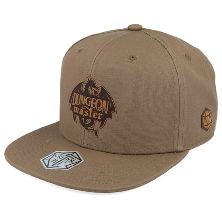 Critiql Hit - Brun snapback Caps - Dungeon Master Dragon Brown Earth Snapback @ Hatstore