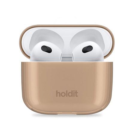 holdit AirPods 3 Skal Seethru Dark Brown