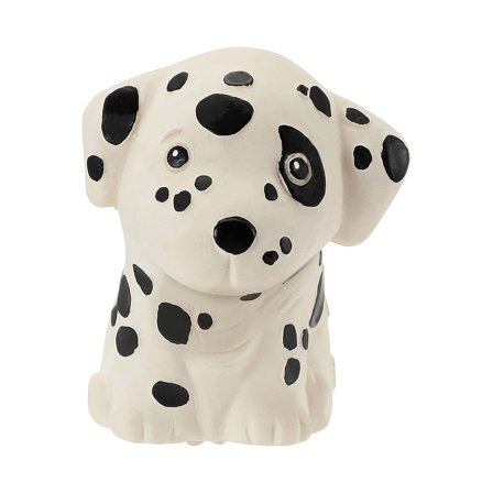 HEVEA Bidedyr Hund Naturgummi Dalmatian, Tøj & Bolig, Dyrelegetøj, Hundelegetøj