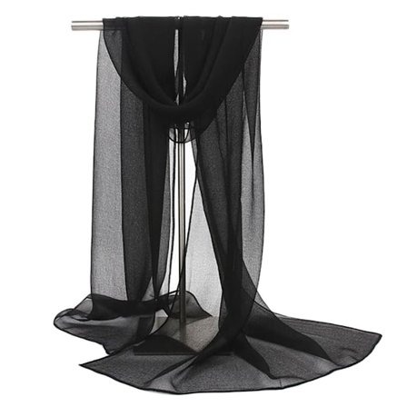 Sjal Scarves SVART SVART