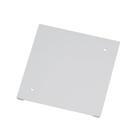 Cover side-venitalation, for clothes locker CLASSIC, with mechanical ventilation, 2-pack, light grey