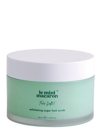 Le Mini Macaron Exfoliating Sugar Foot Scrub - Nude - 100 ml