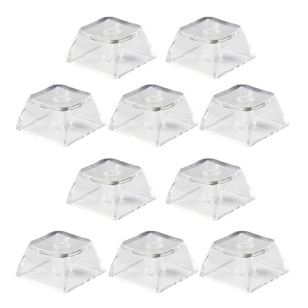 Kaivertamaton näppäinsuojus 1U XDA2 näppäinsuojus 9,3 mm näppäinsuojukset 1,6 mm paksunnettu taustavalaistu set mekaaniselle näppäimistölle 10 kpl