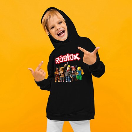 Roblox Hoodie for barn Ytterkläder Pullover Sweatshirt