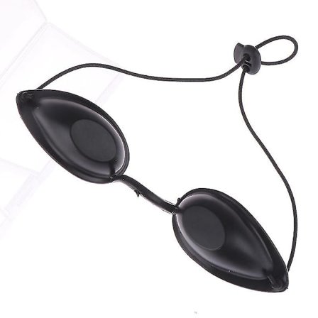 Fleksibel UV-øyebeskyttelse Goggles for innendørs og utendørs solarium soling - Strand stil