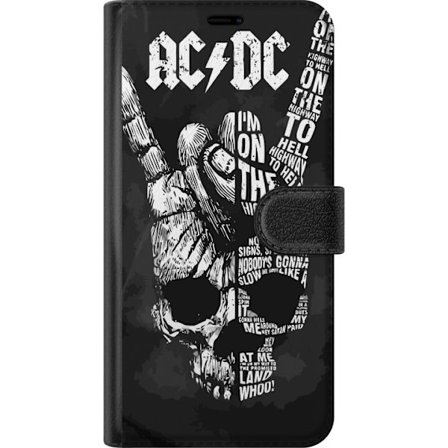 Kompatibelt Plånboksfodral till Nothing Nothing Phone (2) AC DC Rockband Musik Gitarr