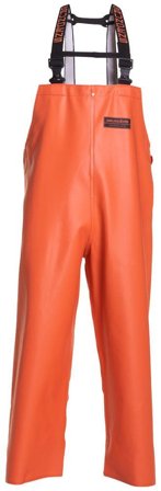 Grundéns 10096 Herkules 16 Bib Hängselbyxa orange, vattentät, slitstark Orange, Kläder