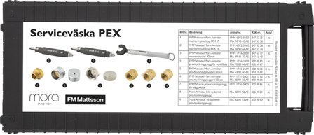 FM Mattsson 1006671 Serviceväska 11 delar, Badrum