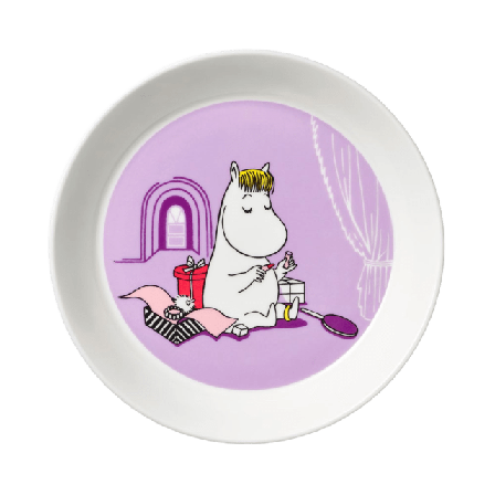 Arabia Mumintallrikar, 19 cm Skålar Lila ONESIZE