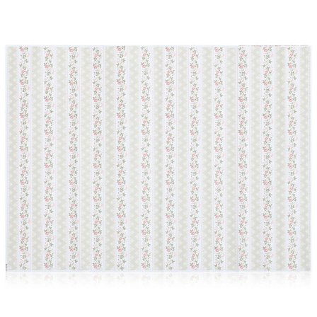 1 ark Mini Hus Tapet Klistermærker Selvklæbende Dukkehus Tapet Dukkehus Tilbehør[D]