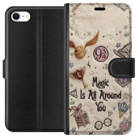 Kompatibelt Lommeboketui til Apple Apple iPhone 6s Broderad magisk illustrasjon med symboler, sitater og fantasiverden inspirert av eventyr som skaper