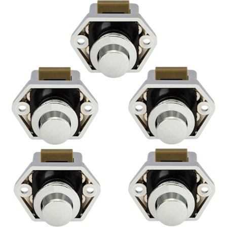 Trykknap Nøglefri Lås Møbellås Lås Skabsdørsknap