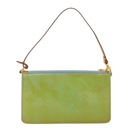 Louis Vuitton Vintage, Pre-owned Leather pouches Blauw, Dames, Maat:ONE Size,leer