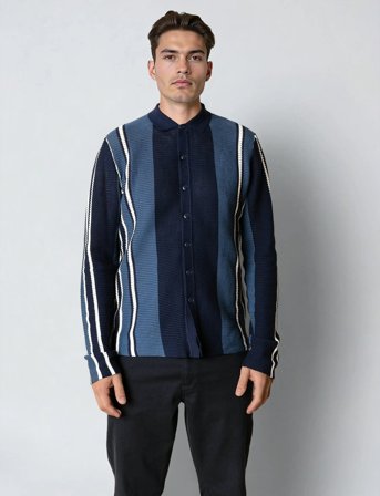 Clean Cut Copenhagen Buckley Cardigan - Navy - S