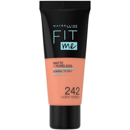 Maybelline New York - Fond de Teint Fit Me Matte & Poreless - 242 Ljus Honung