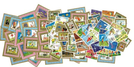 Yemen 1980-1983 - Postfrisk frimærkepakke