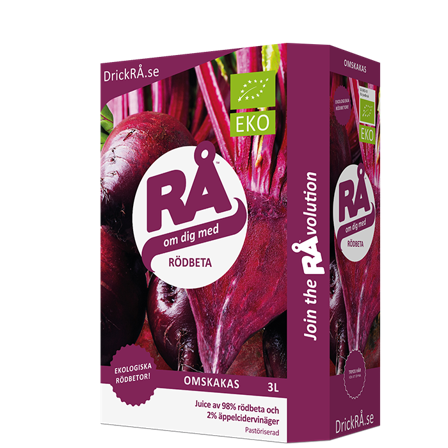 RÅ Ekologisk Rödbetsjuice 300 cl