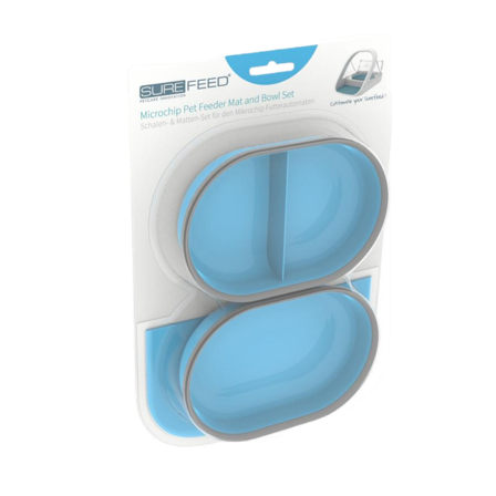 SureFeed - Spisesett - Blå - Katt - Matplass og vannfontener for katt - Matskåler og vannskåler - ZOO.no