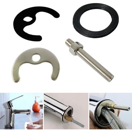 1 Set Bassängbricka Diskho Monobloc Blandare Kran Fixering Monteringssats Bult, Blandare Kran Fixering Monteringssats Verktyg (Enkel Hål)