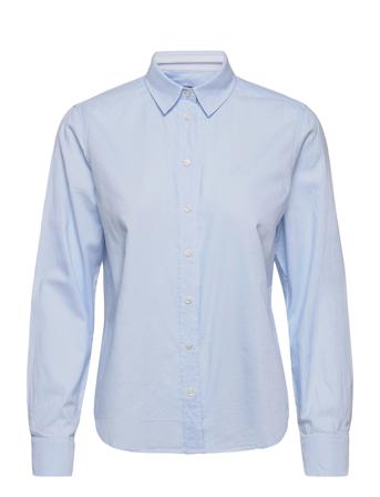 Regular Oxford Shirt Langærmet Skjorte Blå GANT