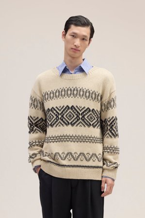 NN.07 Todd Pullover Herren Weiß