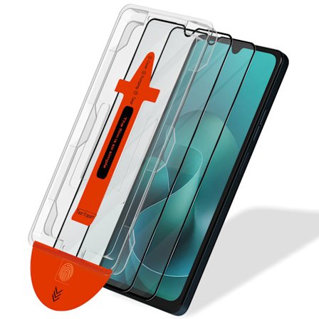 2-PACK Motorola G06 Power Skærmbeskytter - Hærdet Glas | [Automatisk Installation] - Boblefri