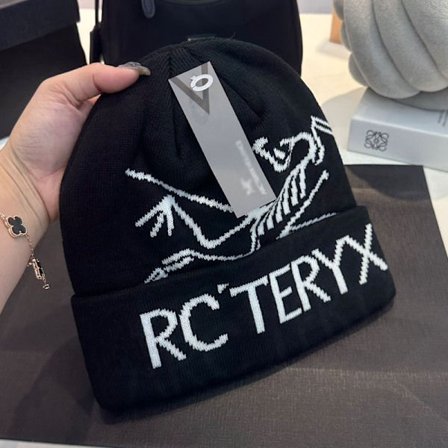 Varm sort vinterhue til mænd fra Arc'teryx Herr[YJD]