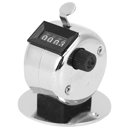 Mekanisk Manuel Tæller 4 Cifret Mini Håndpresse Tæller Håndholdt Tælleværktøj_xx