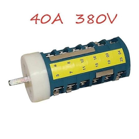 40A 380V Rengaskoneen kaksinopeuksinen moottori, yhteensopiva eteen- ja taaksepäin kytkimen kanssa, renkaan korjaus, vaihdetut asennusosat - 