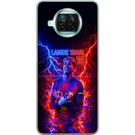 Yhteensopiva Puhelinkuori Xiaomi Mi 10T Lite 5G Viktor Gyökeresin muotokuva Arsenal-paita päällä, jossa intensiivinen katse ja tumma dramaattinen taus