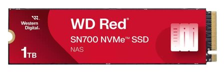 WD Red SN700 1TB SSD PCIe 3.0 x4 (NVMe), perfekt for NAS-caching, 5 års garanti