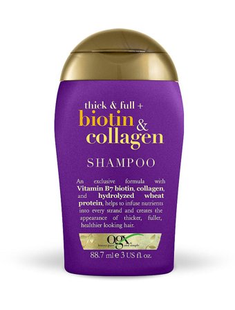 OGX Biotin Collagen Shampoo 88,7 ml, Hår, Shampoo, Hårshampoo