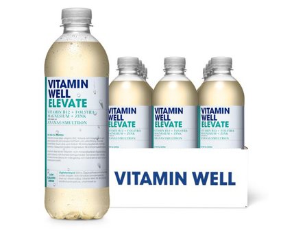 VITAMIN WELL Dryck Elevate 50cl - Lyreco - Kök och servering - Dryck - Drickor
