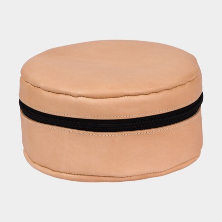 Custodia in pelle per fornello da tempesta Trangia Natur 27, beige, adatto per 27 Small