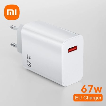 Xiaomi Original 67W USB Supersnabb Laddare USB C PD Gränssnitt Telefonladdare För iPhone15 Samsung Huawei Turbo Charge Ny