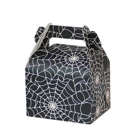 10 stk/sett Halloween Godteriboks Skummel Mønster Trick Or Treat Festlig Lett Horror Pakke Gavepapir Flere Mønstre Kirkegård Halloween T-yuhao