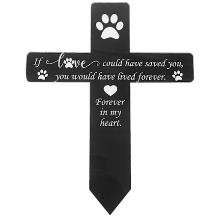 Metall Kjæledyr Minnestav Hund Gravmarkør Kjæledyr Minnehage Dekorativ Stav