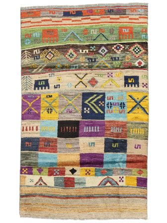 Petit Moroccan Berber - Afghanistan 110X178 Laine, Tapis