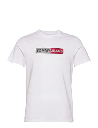 Tjm Metallic Graphic Tee White Tommy Jeans