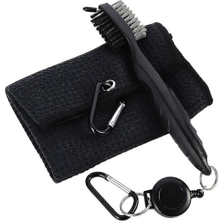 Mikrokuitu Golfpyyhe Golfharja Työkalusarja Karabineriklipsi