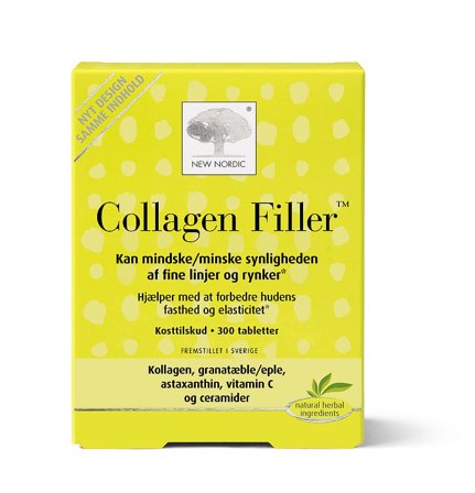 New Nordic Collagen Filler 300 tabl., Helse & Madvarer, Kollagen, Kollagenpiller