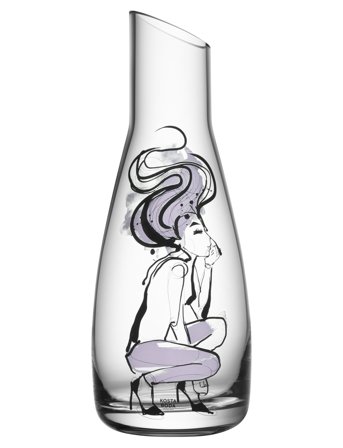 Kosta Boda All About You Carafe 100Cl - Pink - 1 L