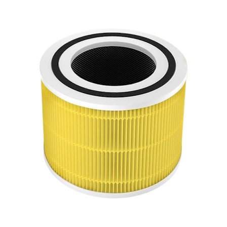 Ilmanpuhdistimen vaihtosuodatinosa Tehokas 3-in-1 suodatusjärjestelmä Esisuodatin HEPA Aktiivihiilisuodatinosat Levoit Core -malleille (LGL)