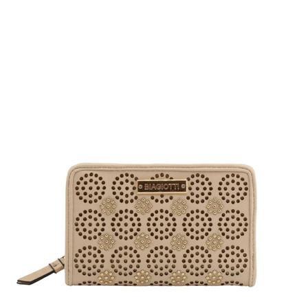 Laura Biagiotti Wallet Cecily_513-71 , Beige , Dames , Maat: ONE Size Portefeuilles