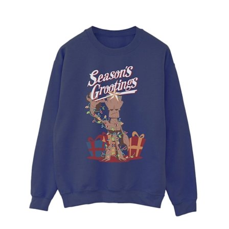Marvel Mens Marvel Comics Groot Season ́s Grootings Sweatshirt 3