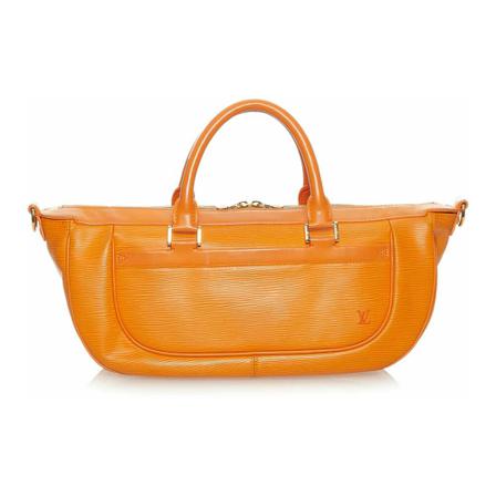 Louis Vuitton Vintage, Pre-owned Handbags Oranje, Dames, Maat:ONE Size,leather
