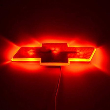 3D LED -auton muotoilun takaembleemi logomerkin tarravalaisin Chevrolet Cruze Mengxille